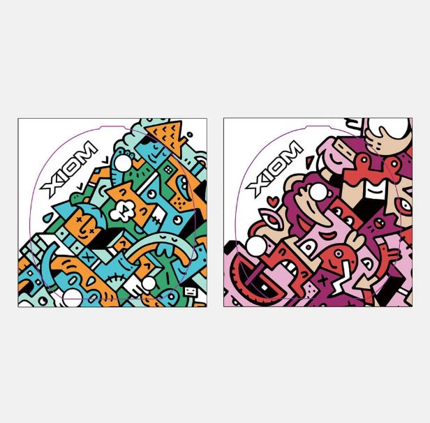 XIOM PHIL O-Foil Rubber Foil Pack of 2